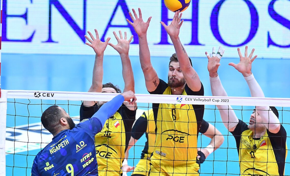 CEV CUP M: In the second semifinal of the CEV Cup, Valsa Group Modena defeated PGE Skra Bełchatów