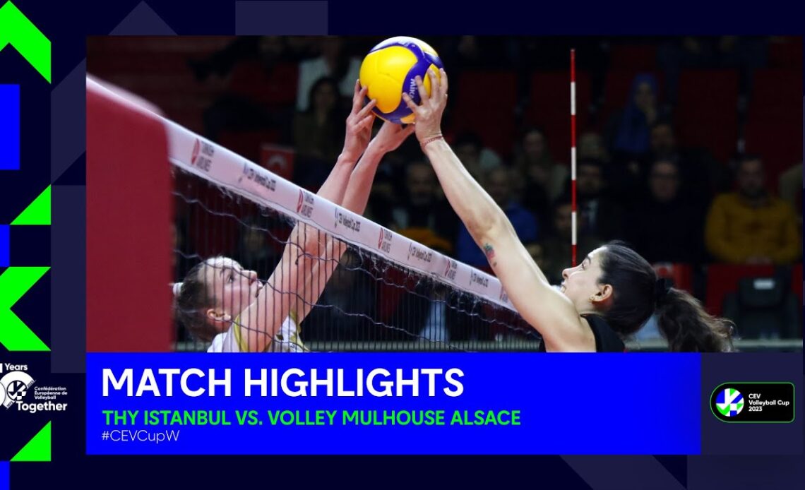 Highlights | THY ISTANBUL vs Volley MULHOUSE Alsace | CEV Champions League Volley 2023