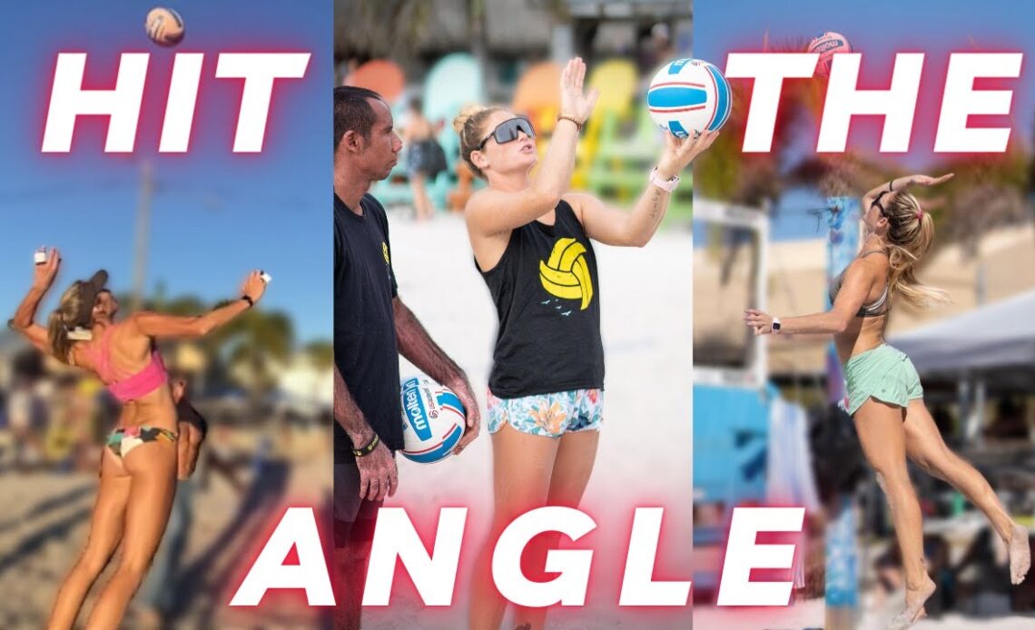 How To Hit A Cut Shot - Beach Volleyball Hitting Lesson