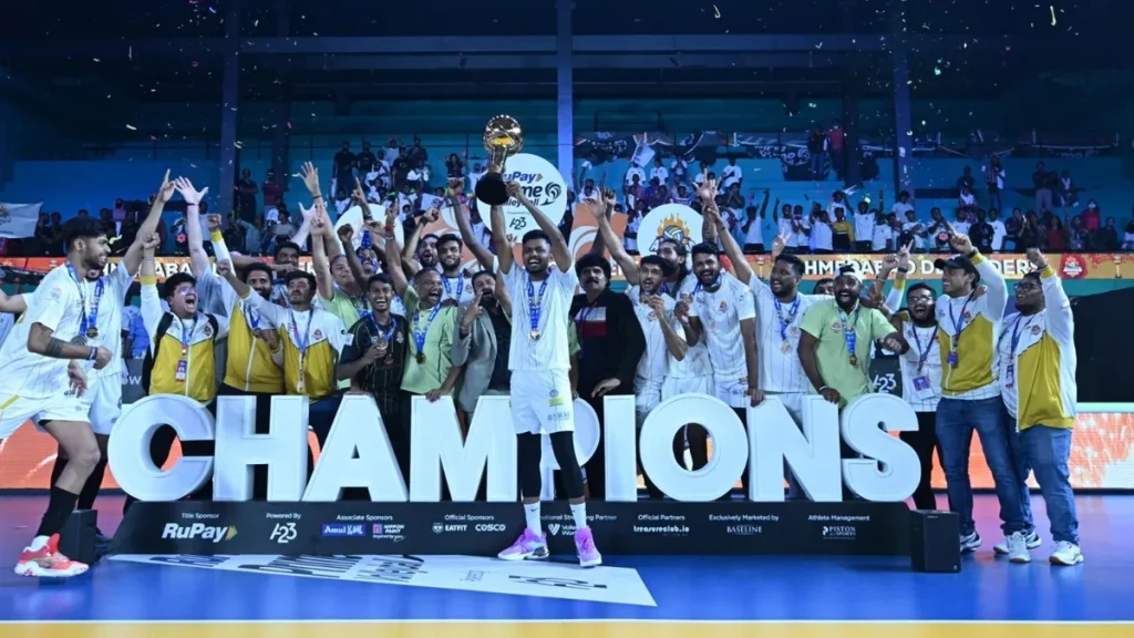IND M: Ahmedabad Defenders are the Champions of the Rupay Prime Volleyball League