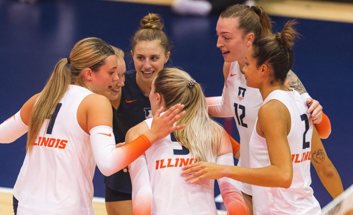 Illini Volleyball Schedule Adjusted to Face Saint Louis in Second Spring Match