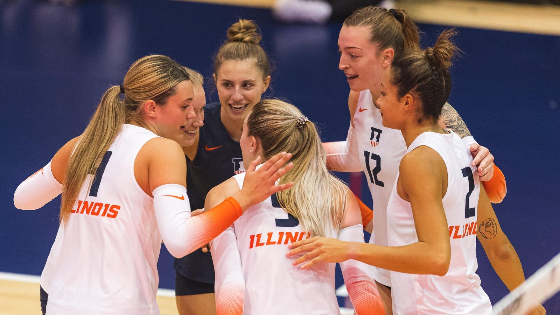 Illini Volleyball Schedule Adjusted to Face Saint Louis in Second
