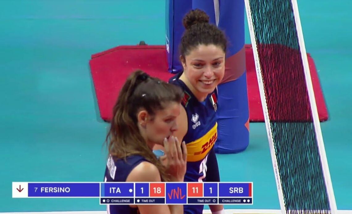 Italy Womens Top 10 Plays of VNL 2022