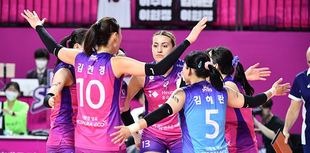 KOR W: Pink Spiders Take 2-0 Lead in Korean V-League Final Series with Dominant Victory