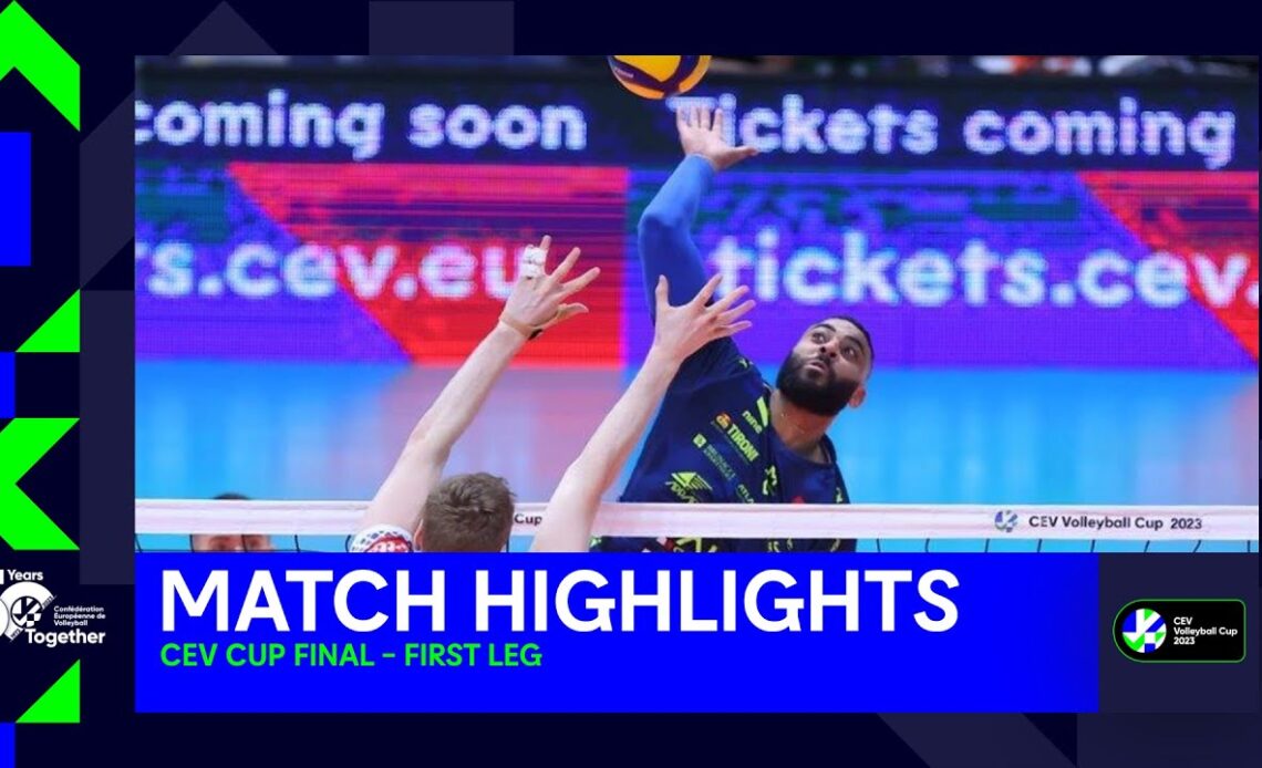 Match Highlights I CEV Cup Final I Valsa Group Modena vs Knack Roeselare