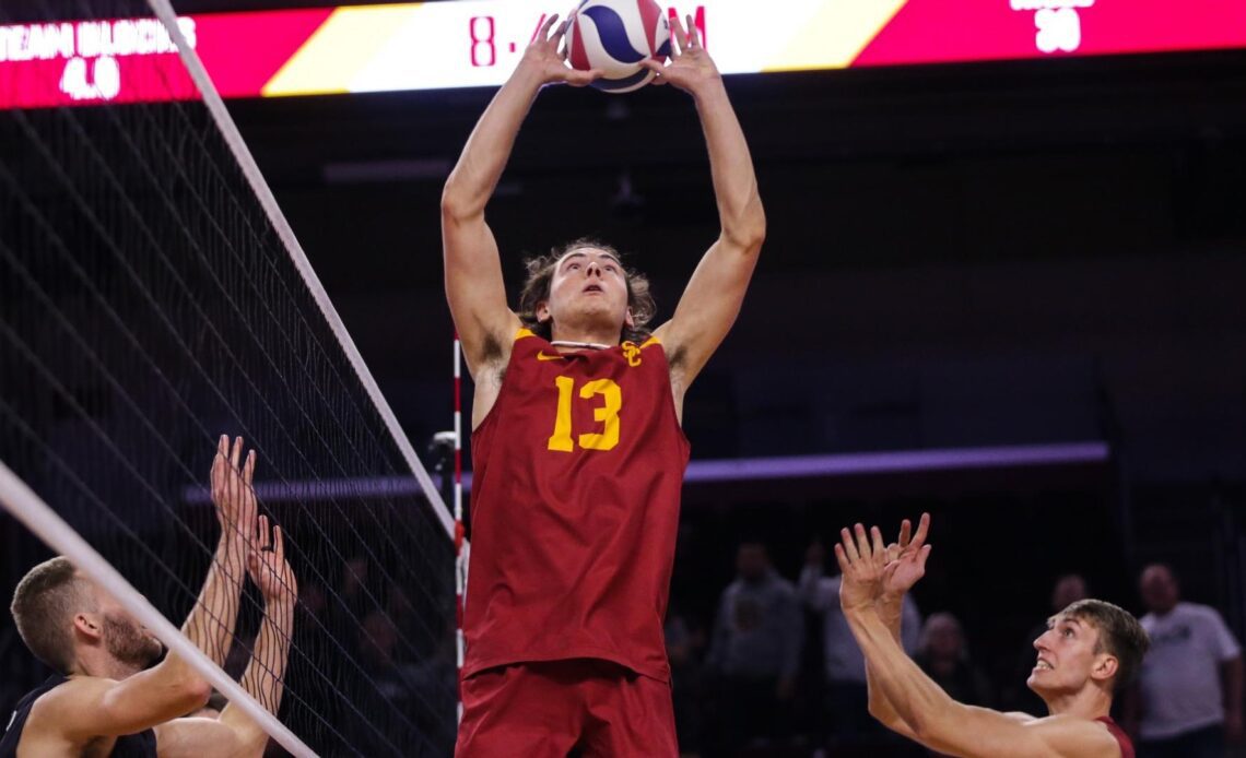 No. 11 USC Men's Volleyball Resumes MPSF Schedule at No. 7 BYU
