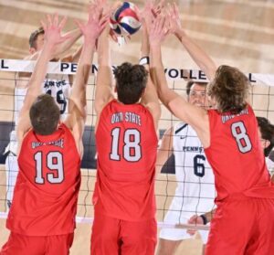 No. 15 Ohio St. wins in 5 at new No. 1 Penn St.; AVCA polls, POWs; women's coaching moves