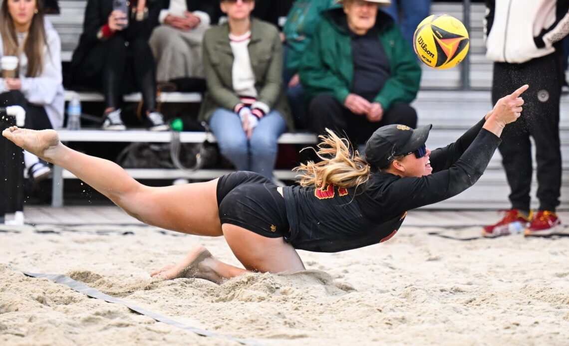 No. 2 USC Beach Volleyball Hosts Six Duals in Battle For Los Angeles