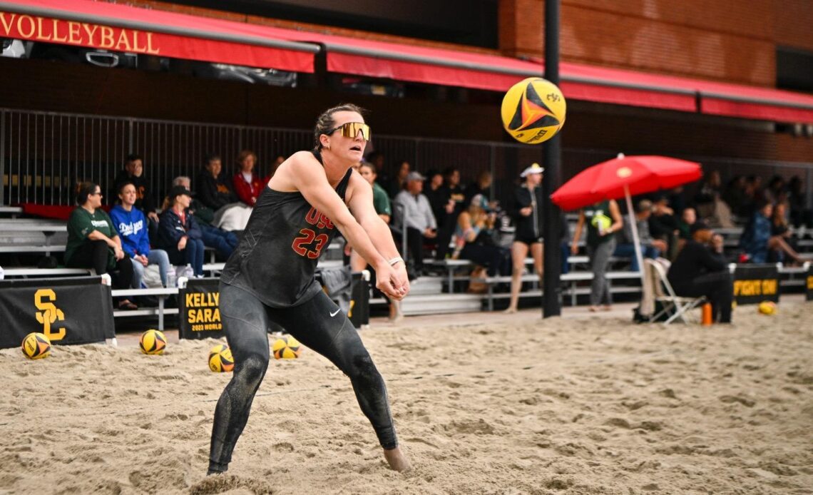 No. 2 USC Beach Volleyball Shoots Down to South Beach for Surf & Turf