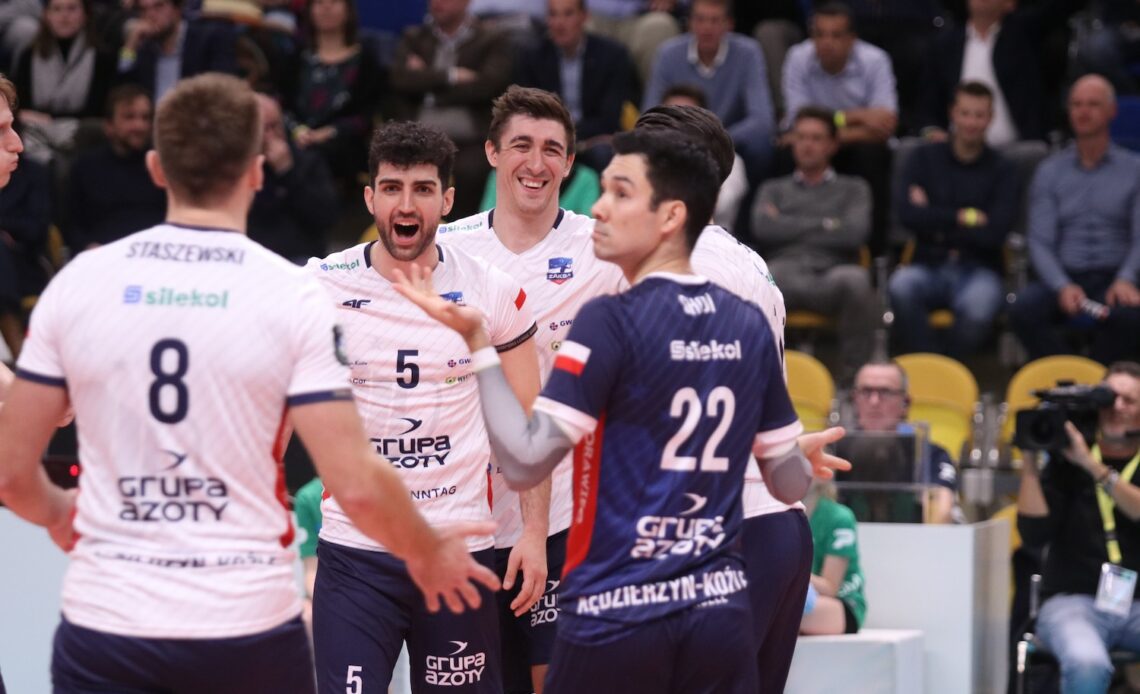 POL M: Grupa Azoty ZAKSA Kędzierzyn-Koźle Secures Victory Over Ślepsk Malow Suwałki in Round 25 Match