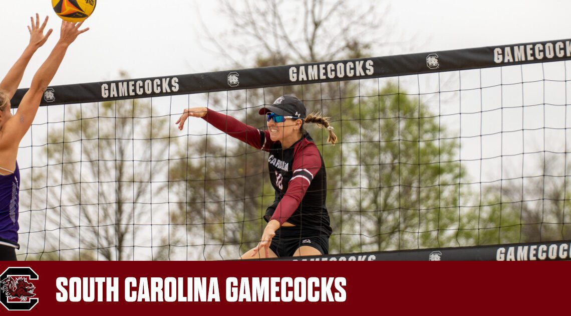 Ranked Win Highlights First Day of Beach Volleyball’s Home Weekend – University of South Carolina Athletics