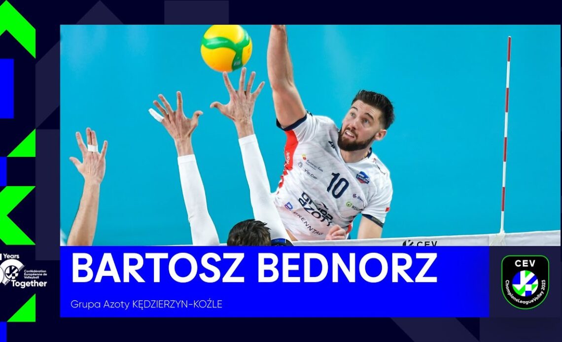 Semifinal MVP Performance from Zaksa's Bartosz Bednorz I CEV Champions League Volley 2023