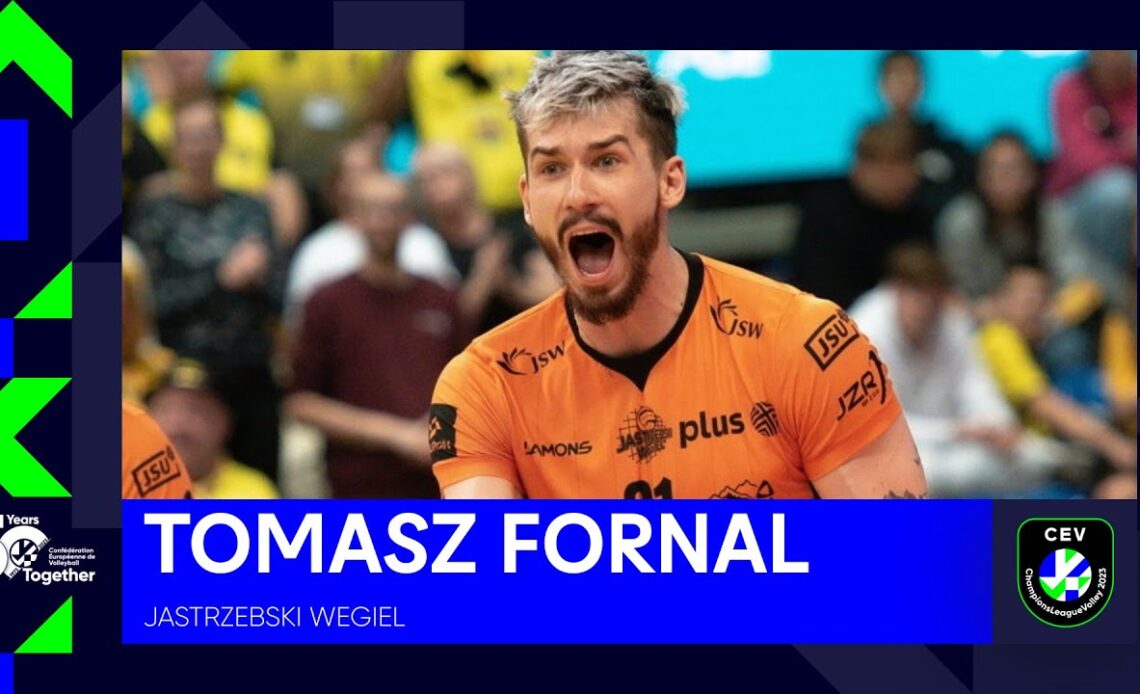 Semifinals MVP Performance I Jastrzebski Wegiel's Tomasz Fornal I CEV Champions League Volley 2023