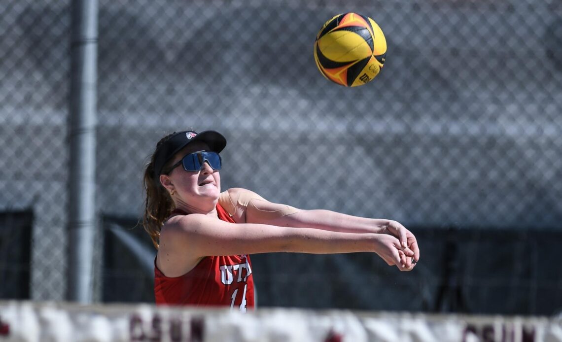 Utah Beach Volleyball Sweeps Hope International, Falls 4-1 To Concordia Irvine
