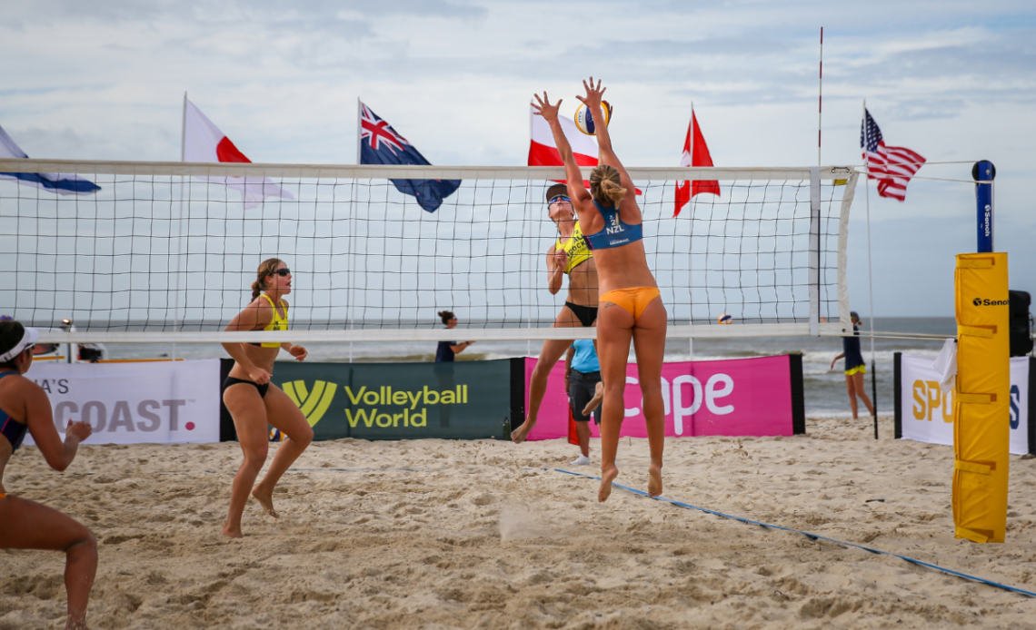 VOLLEYBALL WORLD BEACH PRO TOUR GETS UNDERWAY AS VOLLEYSLAM CONTINUES ON GOLD COAST