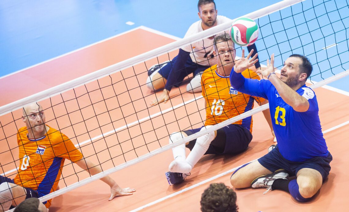 WPV, Molten give support to Team Ukraine for Invictus Games training > World ParaVolleyWorld ParaVolley