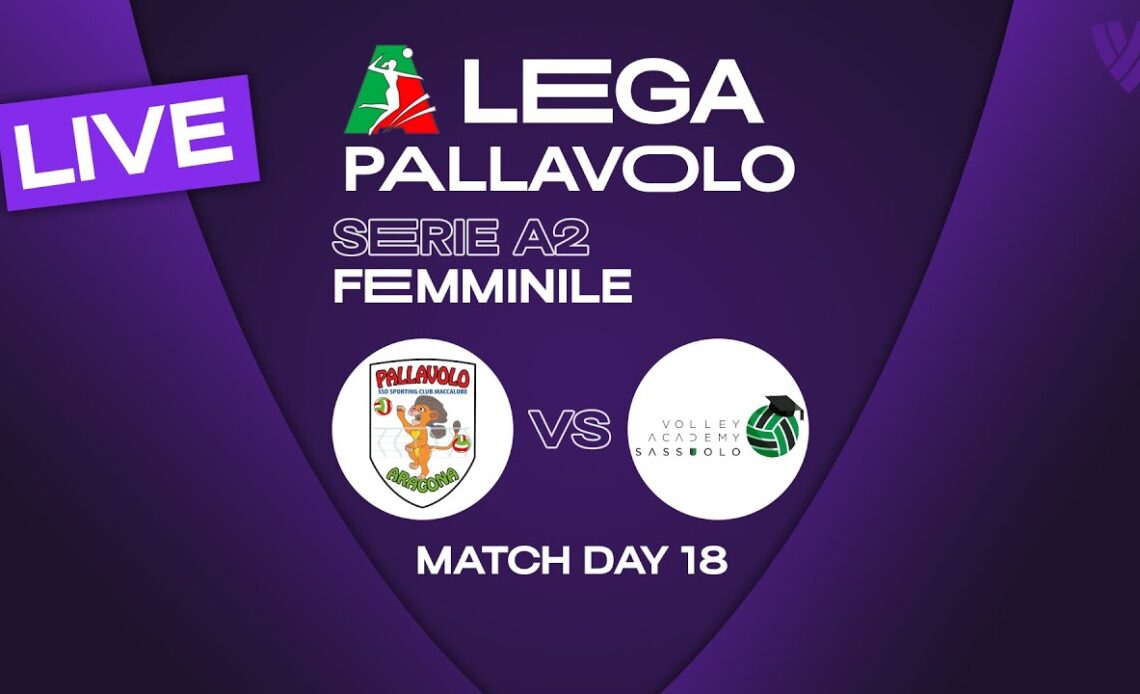 Aragona vs. Sassuolo - Full Match | Women's Serie A2 | 2021/22