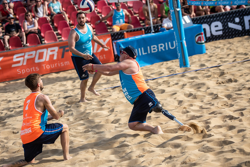 Beach paravolley returns to Bibione beach volley marathon > World ParaVolleyWorld ParaVolley