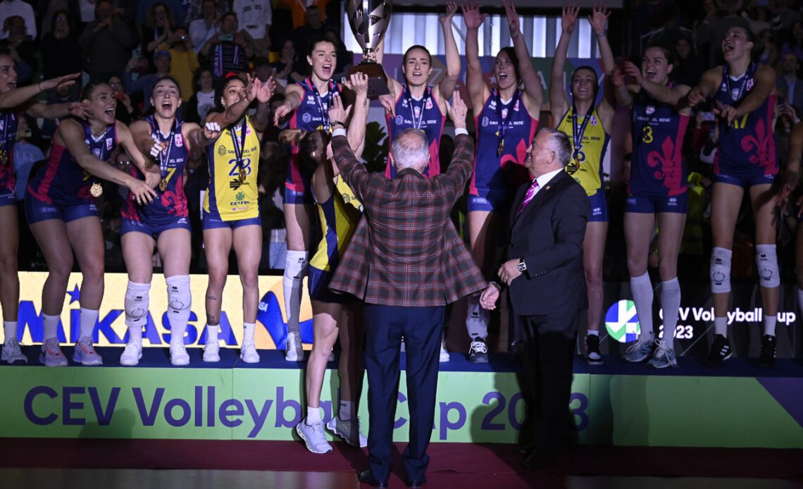 CEV CUP W: Savino Del Bene Scandicci Clinches CEV Cup Title in Dominant Fashion