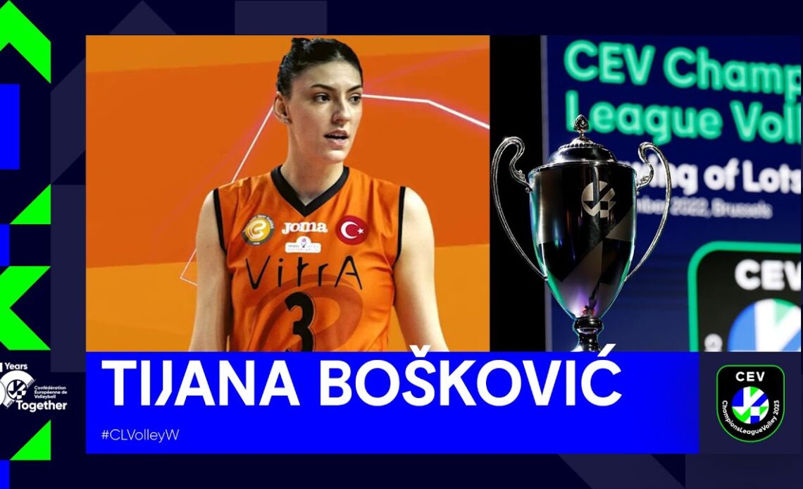 Can She Do It?! TIJANA BOŠKOVIĆ  Best Moments in the Champions League Before Semifinals