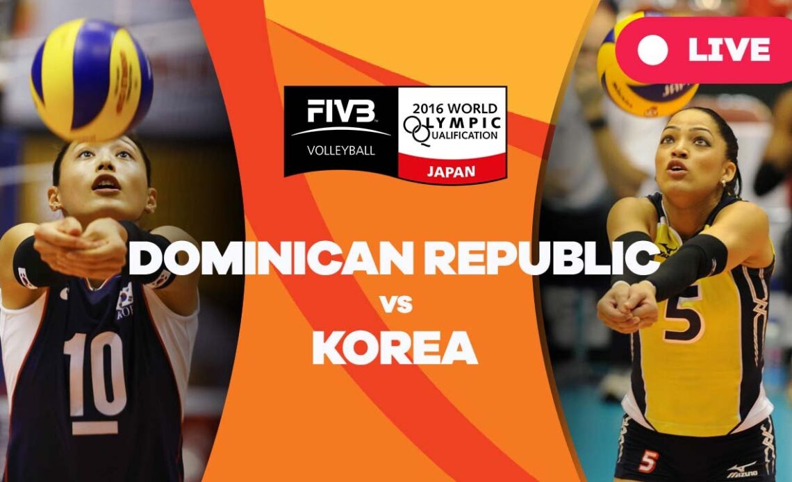 Dominican Republic v Korea - 2016 Women's World Olympic Qualification Tournament