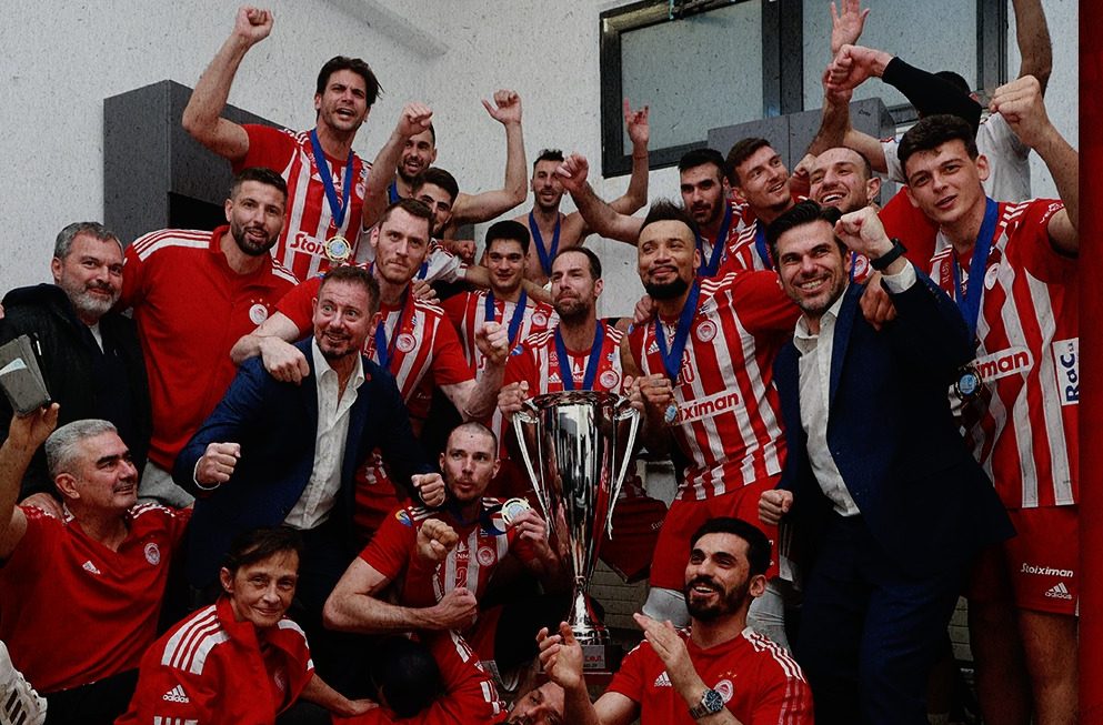 GRE M: Olympiakos Clinches Greek Men’s Championship with Commanding 3-0 Victory over PAOK in Game 4