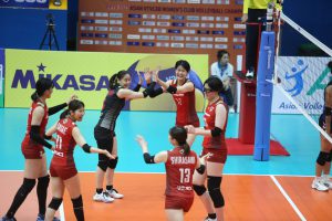 HISAMITSU, PAYKAN CLAIM CONVINCING WINS IN 5TH-9TH RANKING ROUND, AS TOP FOUR TEAMS READY FOR ACTION-PACKED SEMIFINALS IN 2023 ASIAN WOMEN’S CLUB CHAMPIONSHIP