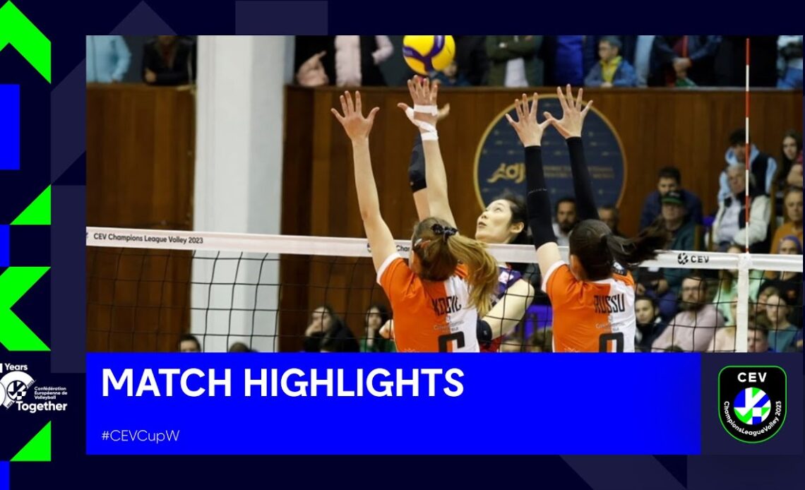 Highlights I CS Volei Alba Blaj vs Savino Del Bene SCANDICCI I CEV Volleyball Cup