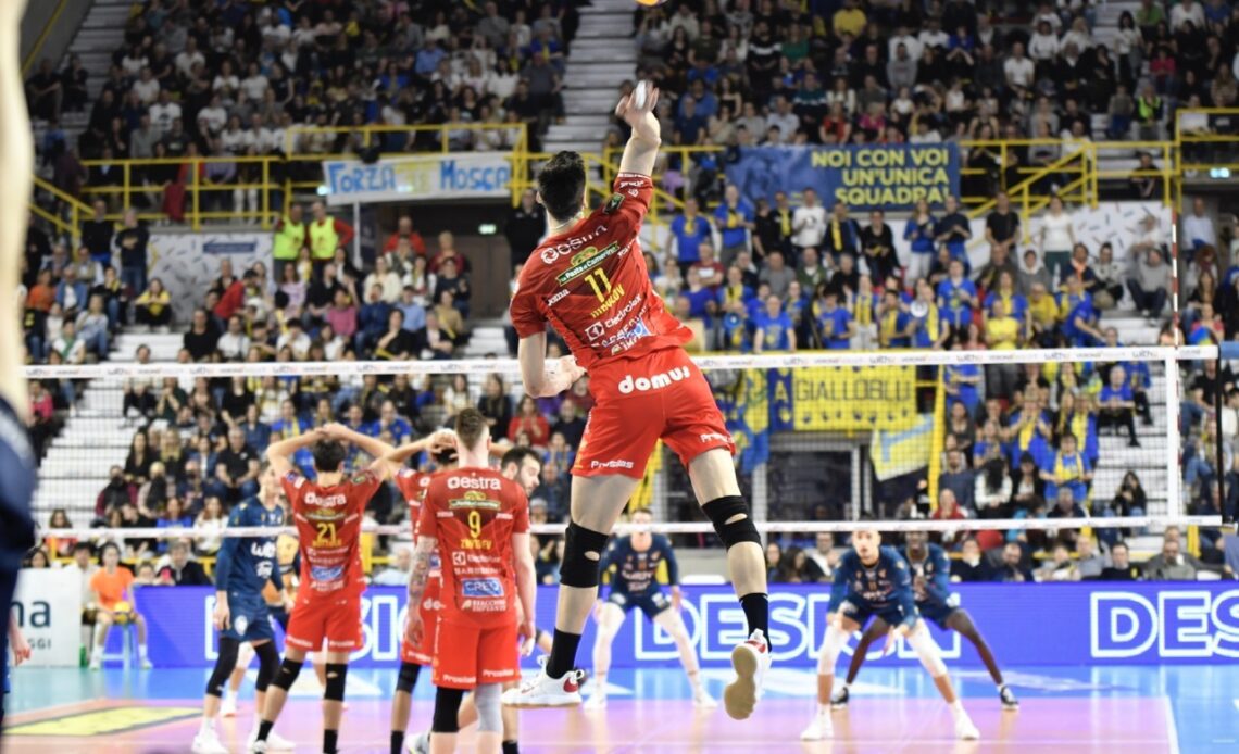 ITA M: Civitanova prevails 3-1 in Verona and brings the Series to Game 5