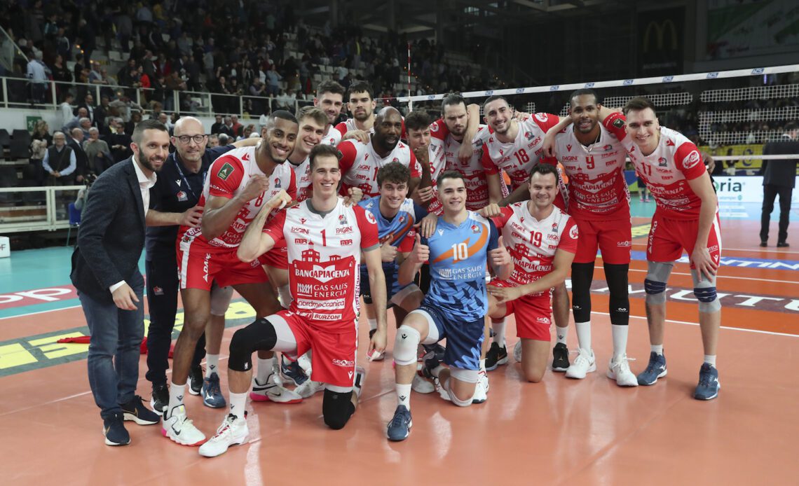 ITA M: Piacenza Victorious in Semifinal Game 3 of Superlega Credem Banca Playoffs