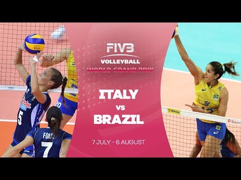 Italy v Brazil Gold Medal Match highlights - FIVB World Grand Prix