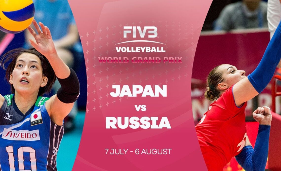 Japan v Russia highlights - FIVB World Grand Prix