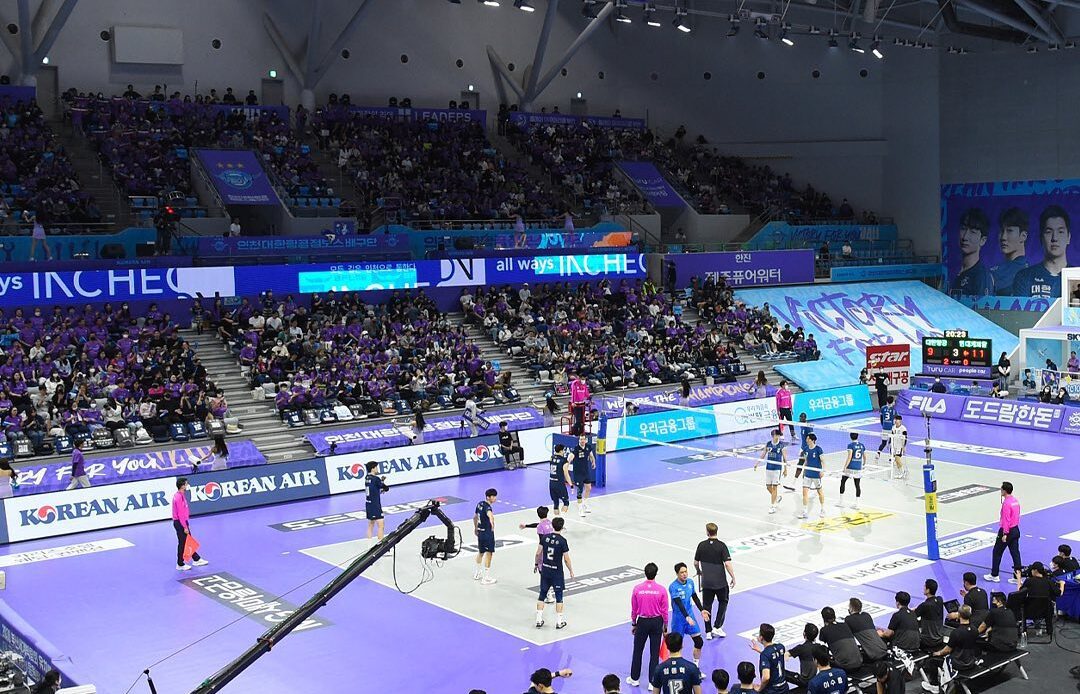 KOR M: Incheon Korean Air Jumbos Dominate Second Game of Korean V-League Finals, One Step Closer to Championship Title