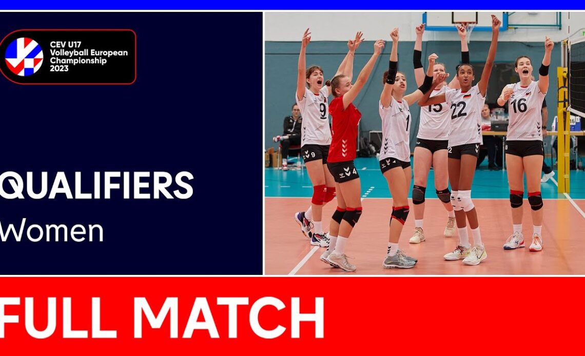 LIVE | Germany vs. Cyprus | CEV U17 Volleyball European Championship 2023