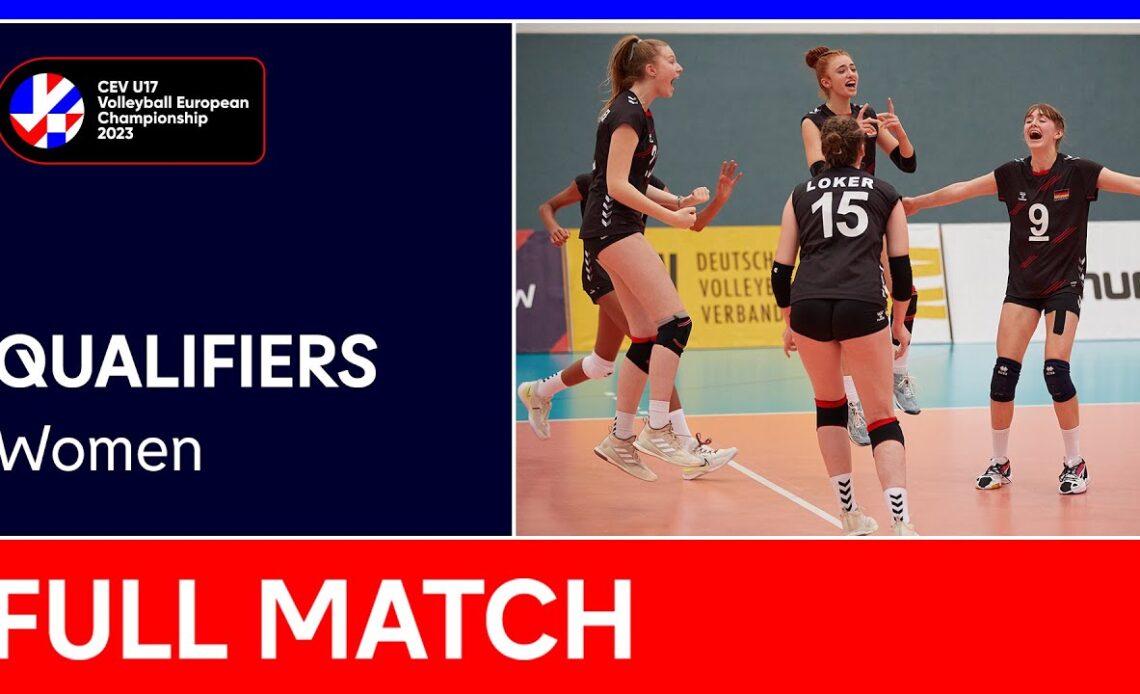 LIVE | Slovakia vs. Germany | CEV U17 Volleyball European Championship 2023