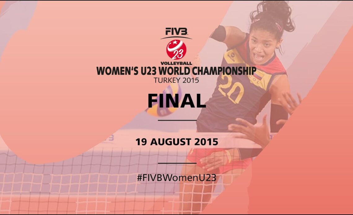 Live: Turkey v Brazil - FIVB Volleyball Women's U23 World Championship Turkey 2015