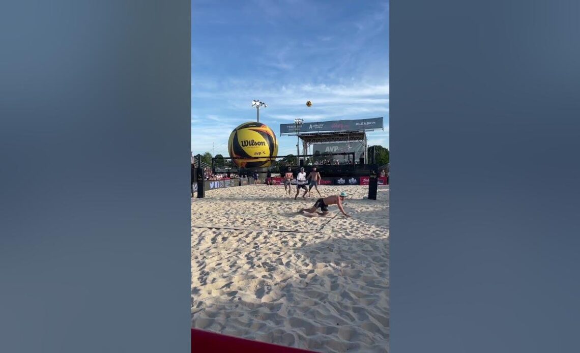 Logan Webber & Evan Cory W/ The Scoop & Score! #BetteratBeach #BeachVolleyball #VolleyballHighlights