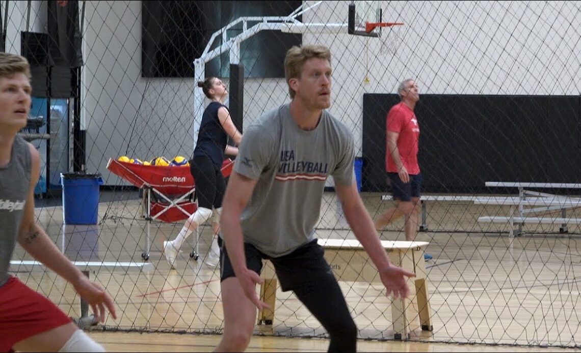 Max Holt's Back in the Gym | USA Volleyball