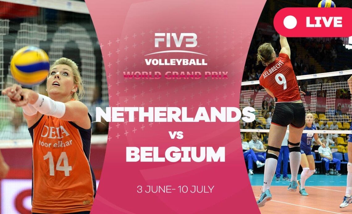 Netherlands v Belgium - Group 1: 2016 FIVB Volleyball World Grand Prix