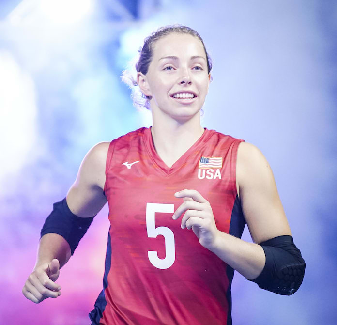 Nike Hot Seat: Morgan Hentz, the Stanford star libero turned AU pro