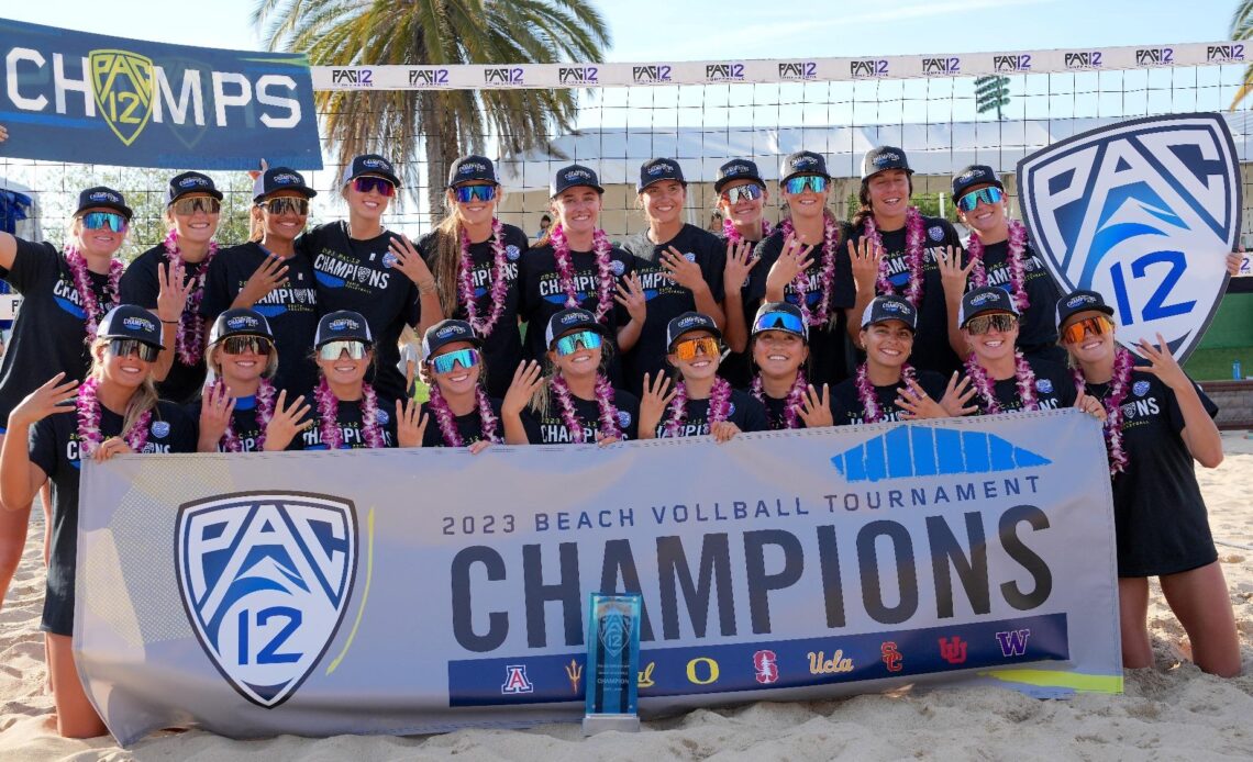 No. 1 UCLA Sweeps Three Top 10 Teams to Win Pac-12 Title