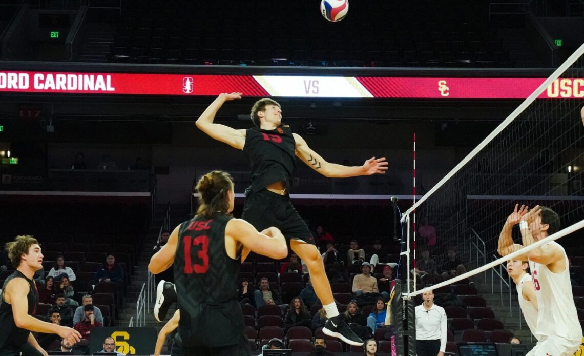 No. 13 USC Men's Volleyball Concludes Regular Season with Concordia