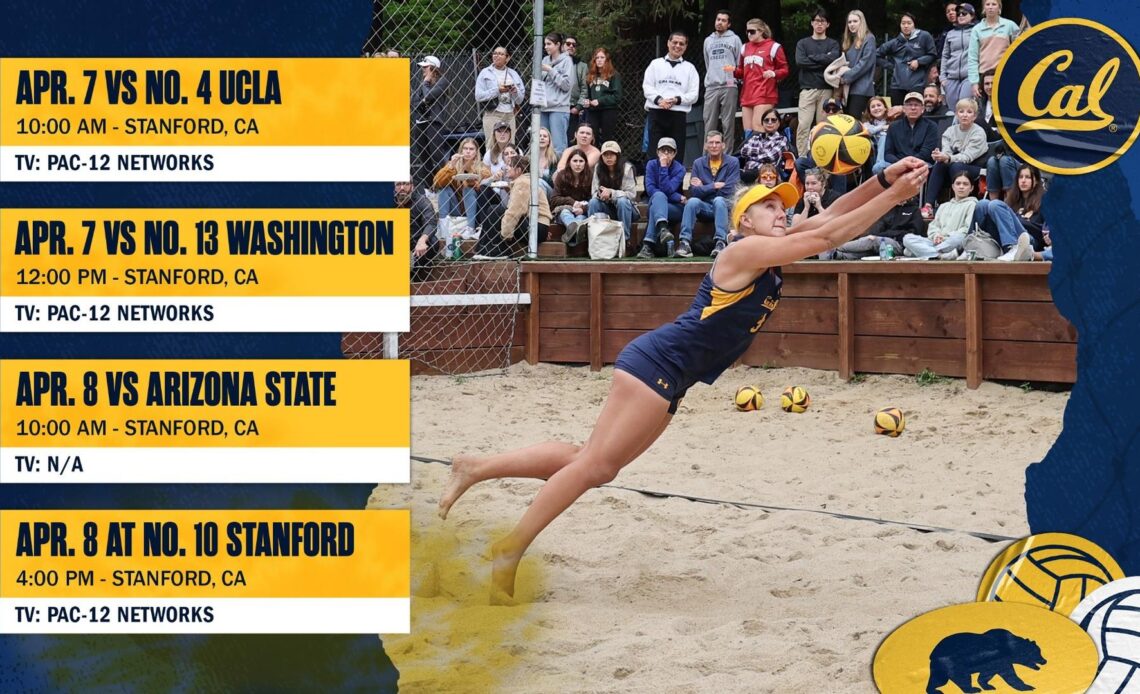 No. 9 Bears Head To Pac-12 North Invitational