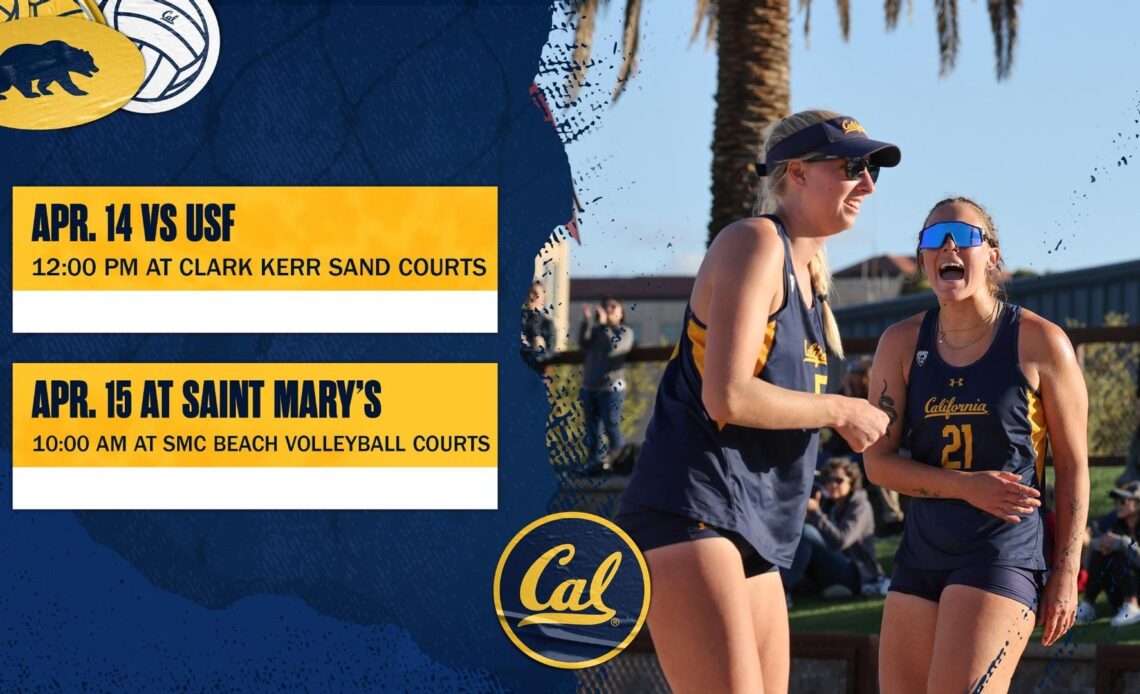 No. 9 Cal Hosts USF, Faces Saint Mary’s On The Road