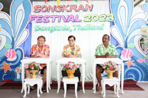PLAYERS ENJOY SONGKRAN FESTIVAL AHEAD OF TOUGH CONTEST AT AVC BEACH TOUR 22ND SAMILA OPEN IN SONGKHLA