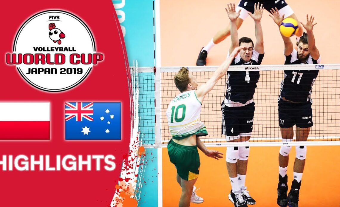 POLAND vs. AUSTRALIA - Highlights | Men's Volleyball World Cup 2019