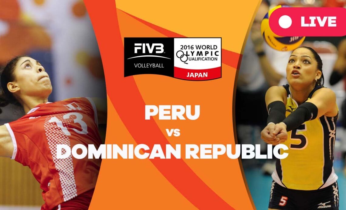 Peru v Dominican Republic - 2016 Women's World Olympic Qualification Tournament