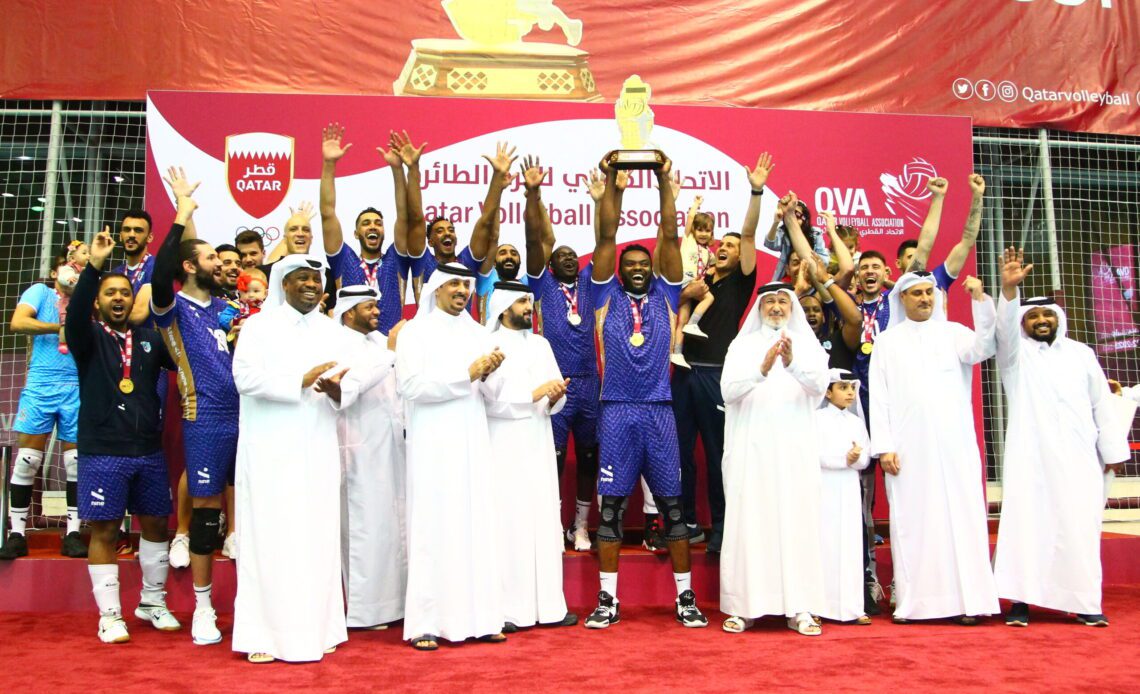 Police Claim Title of Qatar Volleyball Cup for First Time in History