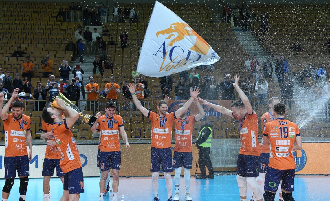 SLO M: ACH Volley Ljubljana Claims 19th National Volleyball Championship Title