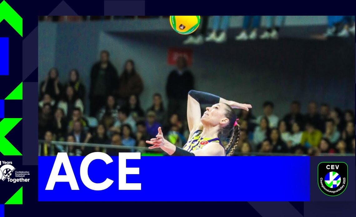 Serve Like a Pro with Fenerbahce Opet Istanbul I CEV Champions League Volley 2023